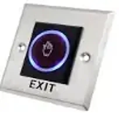 Кнопка EXIT сенсорный (металл)-K286