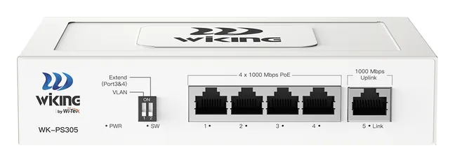 Wi-Tek WK-PS305 Poe 4+1 GB