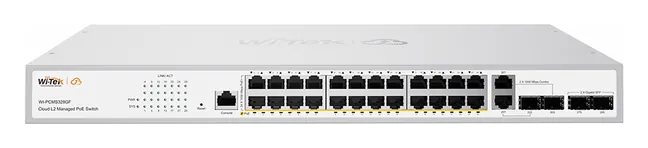 Wi-Tek WI-PCMS328GF V2 Poe 24+2+4SFP