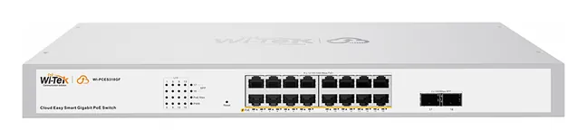 Wi-Tek WI-PCES318GF V2 Cloud Poe 16 Gb+2 SFP