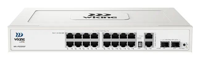 Wi-Tek WK-PS320GF PoE 16+2+2SFP